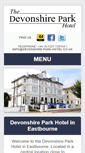 Mobile Screenshot of devonshire-park-hotel.co.uk